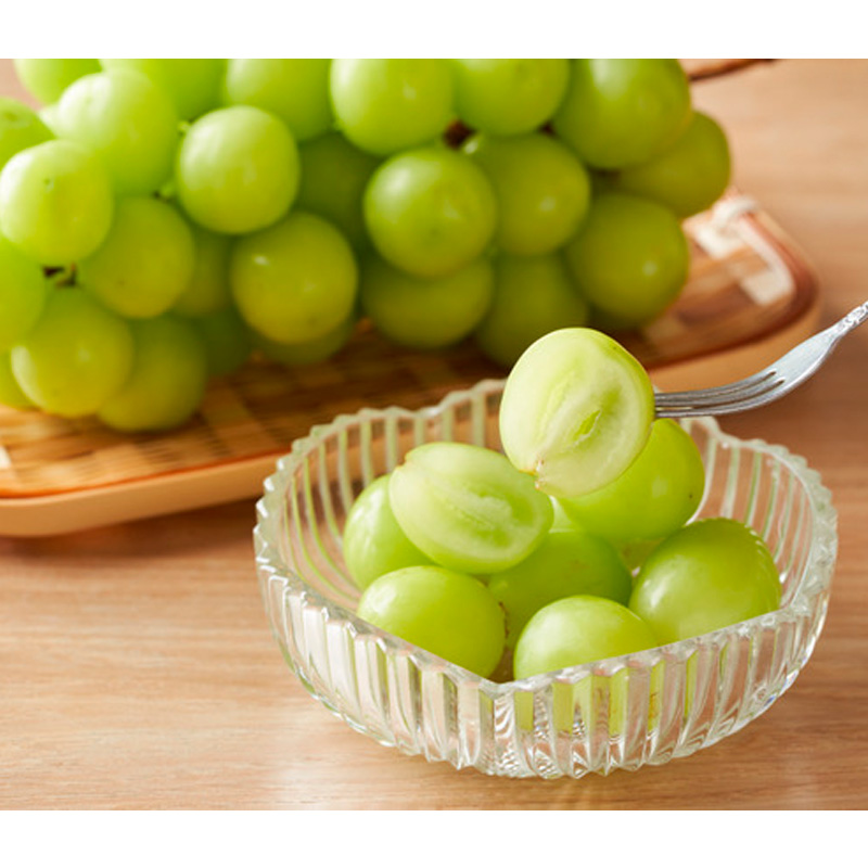 朝どりシャインマスカット 秀品 2房 約1.2kg【令和8年産先行