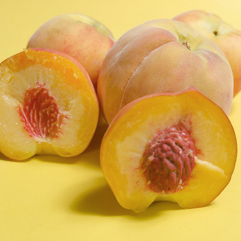 山形市産 黄桃 秀品 2kg(４～８玉) 柔らかくなる桃【令和8年