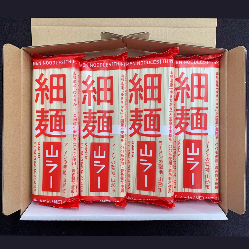 山ラー細麺 (90g×3把)×4袋 FY25-240