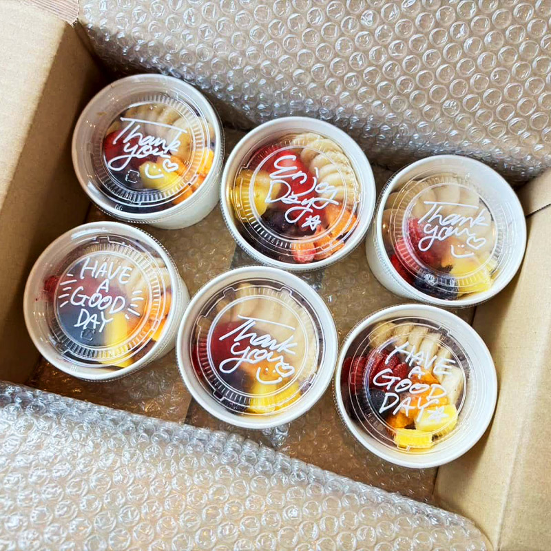 【山形の旬のフルーツ】を使った アイスフルーツボウル 6