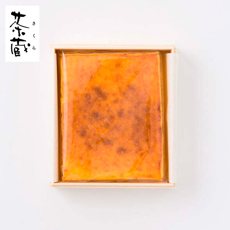 茶蔵特製 焼チーズケーキ 木箱入 約650g [冷凍発送] FY25-279