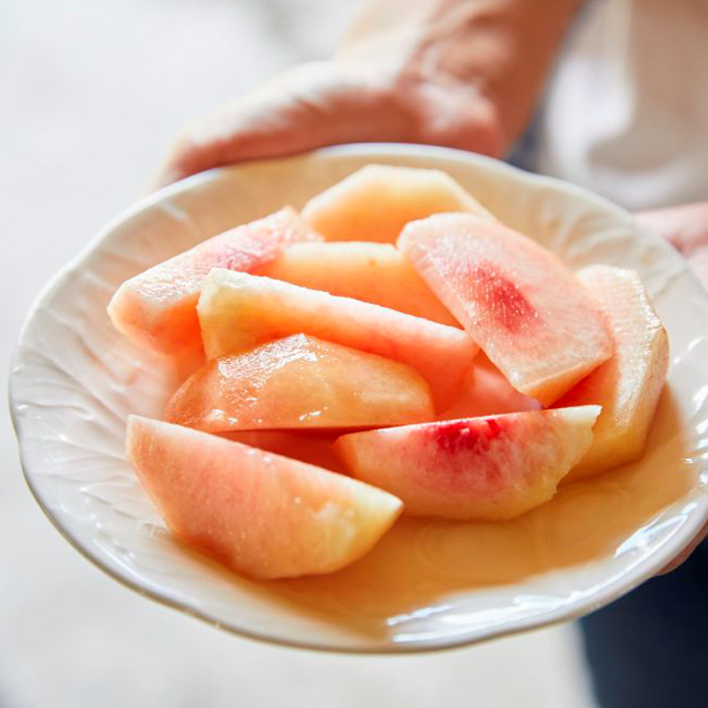 希少品種！！上品な甘さの大玉白桃【ゆめかおり】約3kg [や