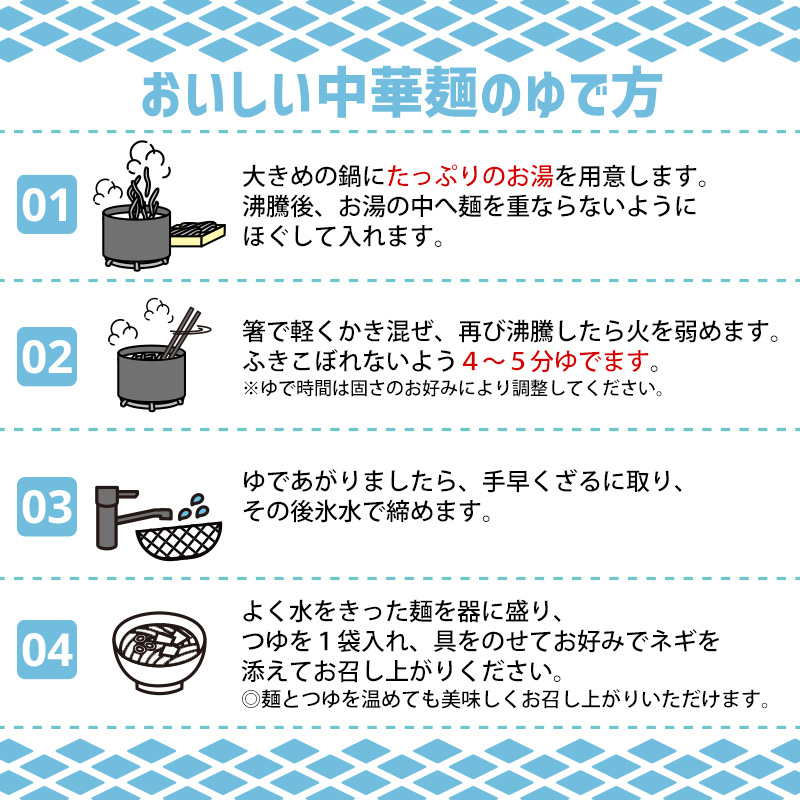 【そば処ひろ】山形名物肉そば仕立て「肉中華麺セット」
