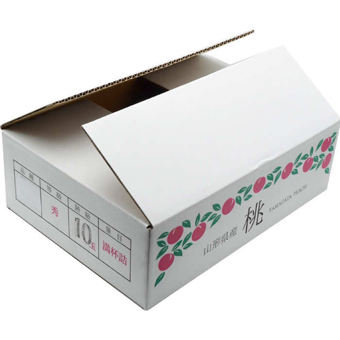 山形の白桃と黄桃のセット 約3kg(6～13玉)[柔らかくなる品種