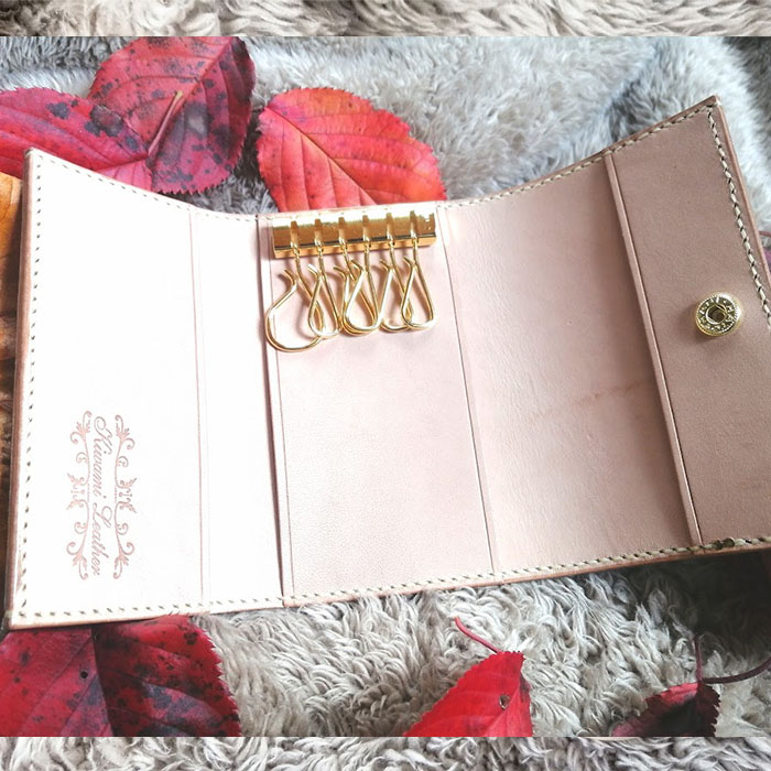 【ランドセルリメイク】キーケースとお守りキーホルダー