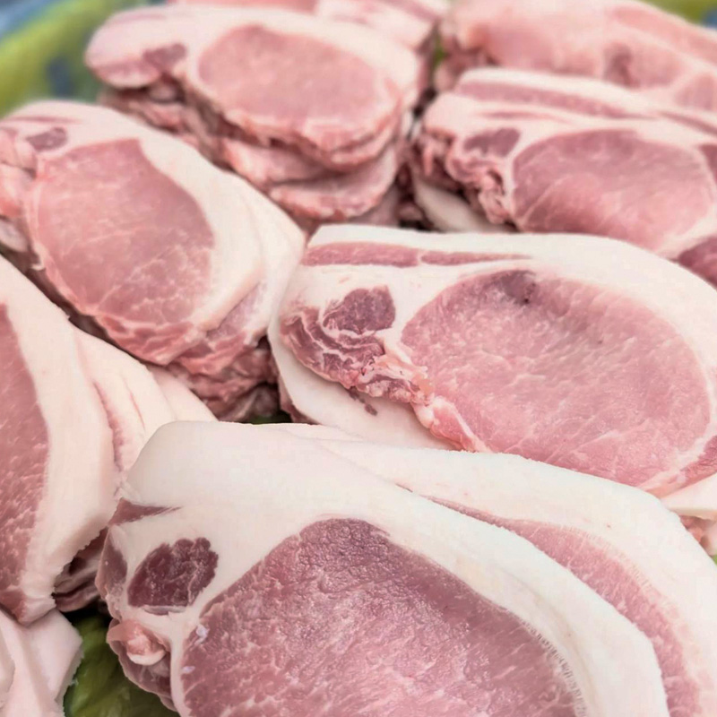 山形県産 豚ロース味噌漬け 8枚 400g   秋田杉箱入り 米澤豚