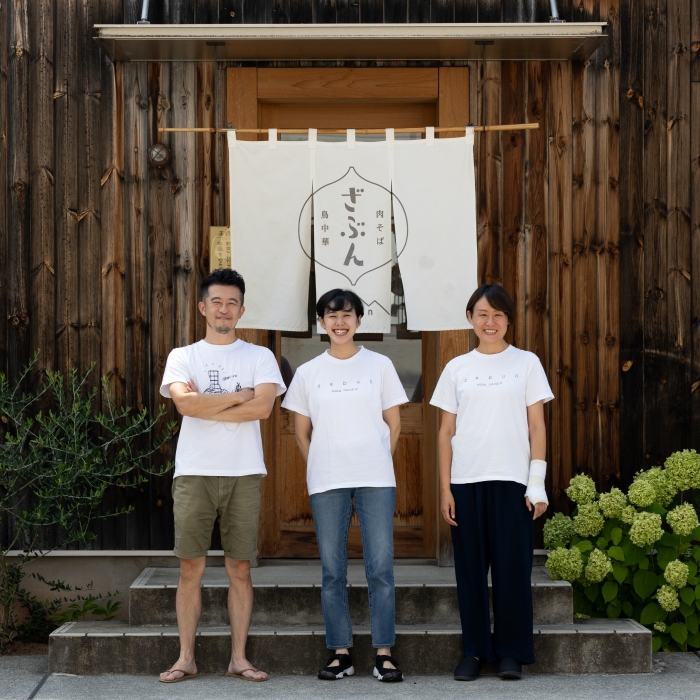 【定期便6回】『肉そば・鳥中華　ざぶん』肉そばセット(2