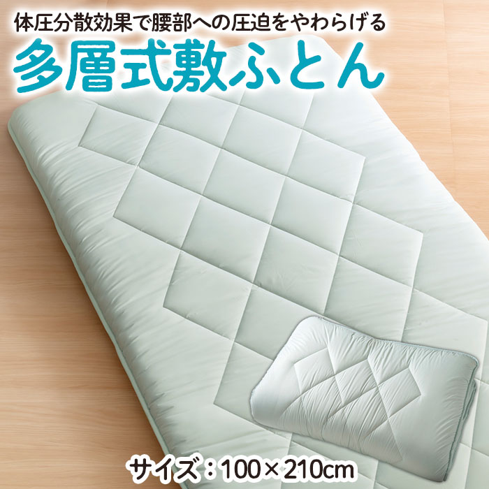 【日本の極み】多層式敷ふとん  FZ23-293