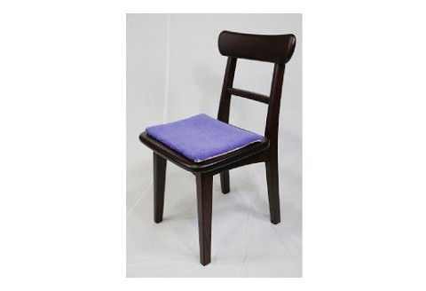 スツール ラグ 《 無地 パープル 》 〔 300mm × 400mm 〕 スツールラグ インテリア 緞通 絨毯 [050-007-PL]