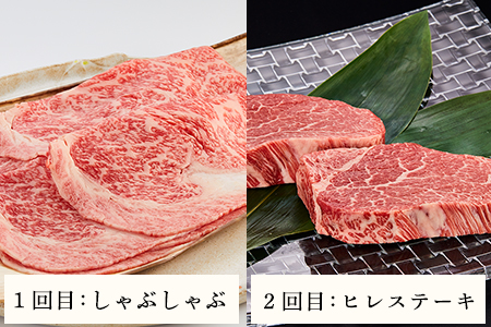 【老舗米沢牛専門店】 牛肉 米沢牛 定期便 （全6回お届け） 《冷蔵》 ステーキ すき焼き しゃぶしゃぶ 焼肉 [083-012]