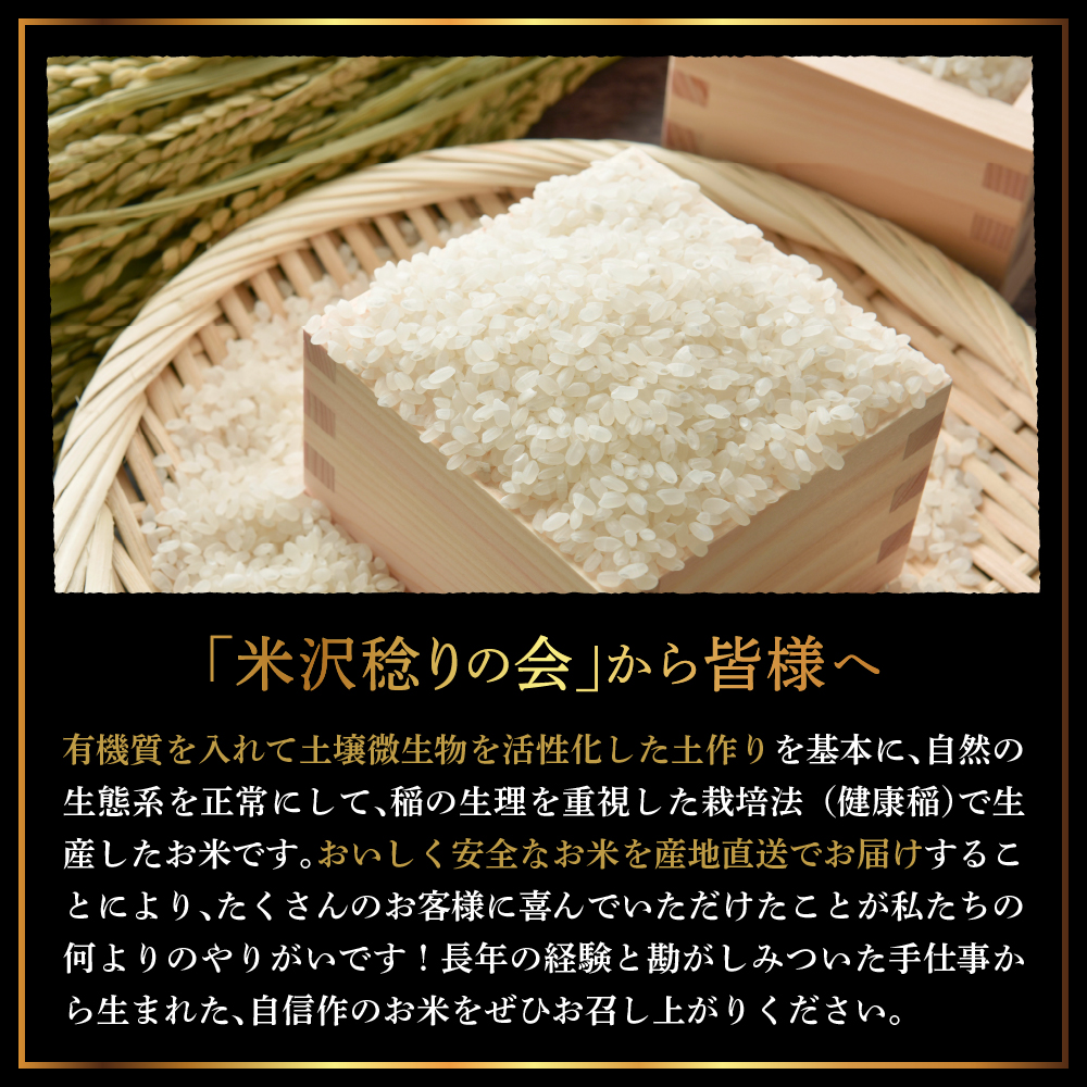 【令和7年産】 はえぬき 6kg ( 2kg × 3袋 ) 米 白米 精米 産地直送 2025年産 米沢産 山形県 米沢市