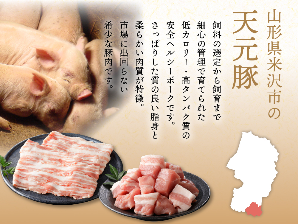 【定期便】 8ヶ月定期便 天元豚 セット 全8回 豚肉 ロース バラ 小間 モモ 挽き肉