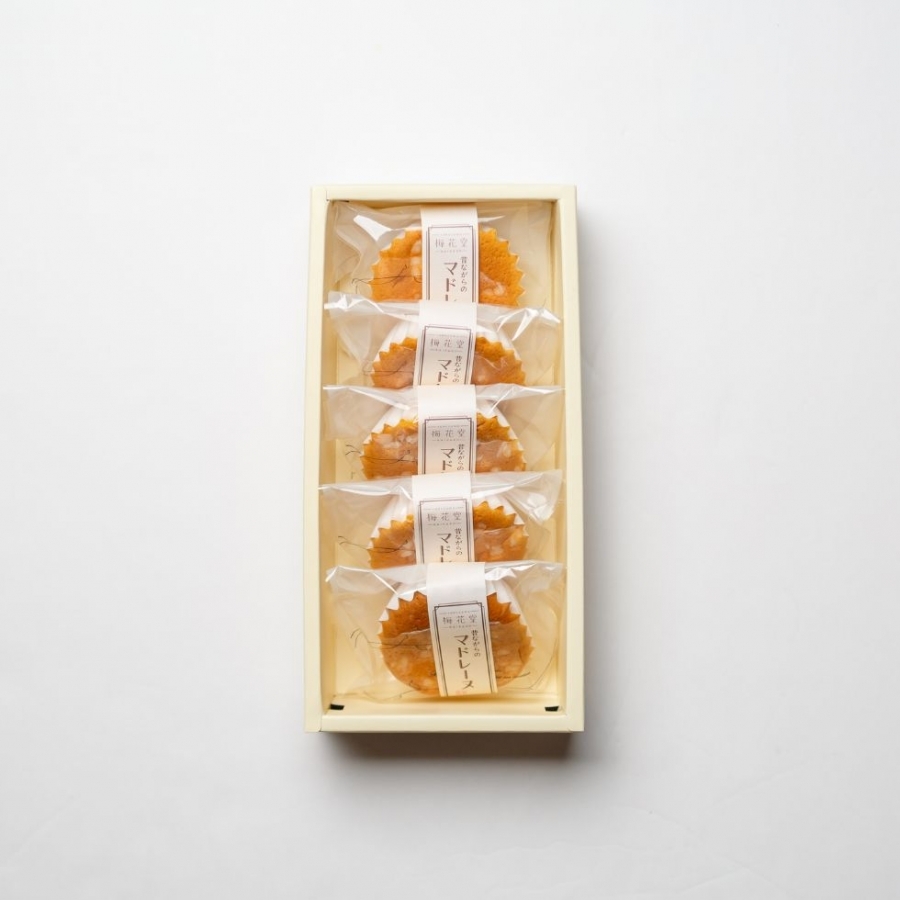 昔ながらのマドレーヌ　５ケ入り