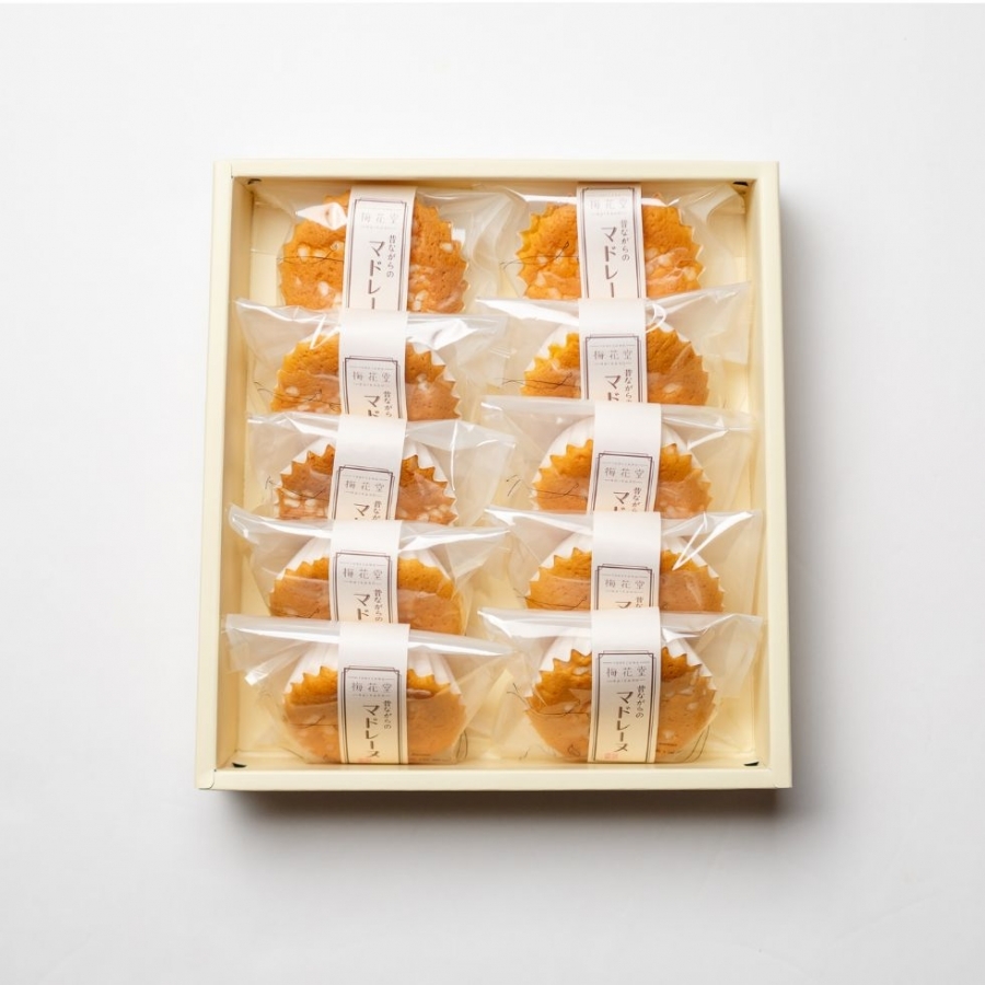 昔ながらのマドレーヌ　10ケ入り