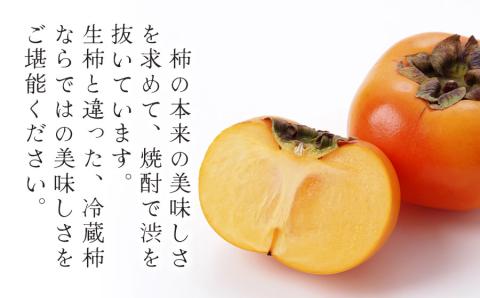 冷蔵  庄内柿　約３ｋｇ詰　Ｌサイズ　阿敞園