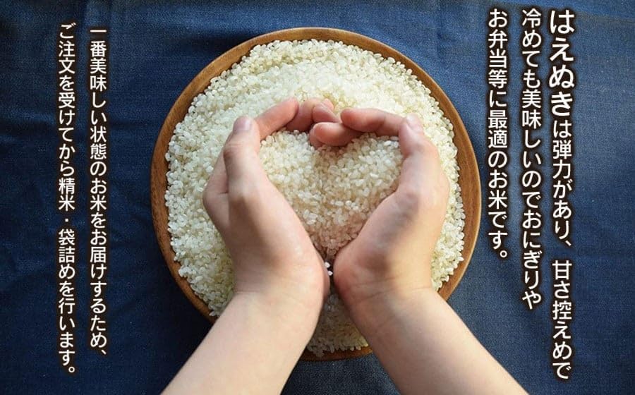 数量限定 【令和7年産】 山形県庄内産 小池半左衛門のお米 はえぬき 精米 10kg (5kg×2袋)