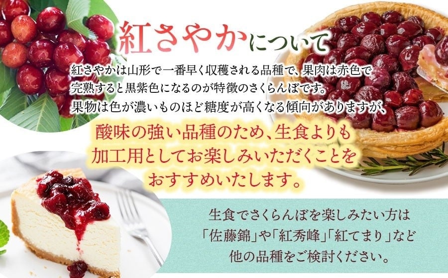 【令和8年産先行予約】鶴岡産 紅さやか M~Lサイズ混合 バラ詰め 800g (200g×4P)　鈴木㊣農園