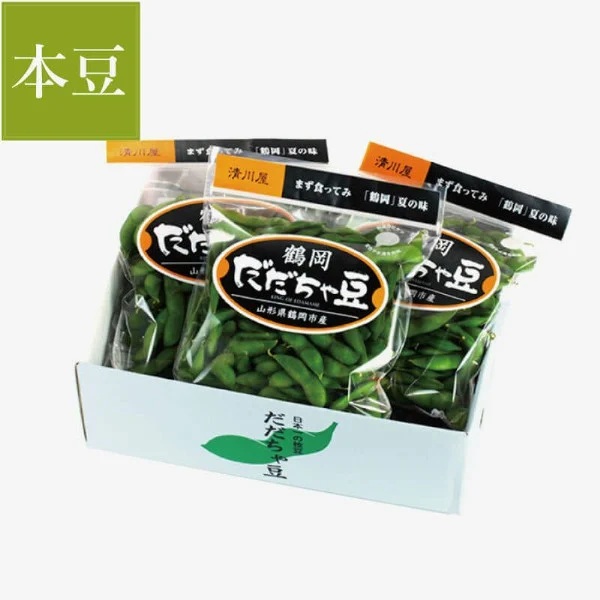 【令和7年産】鶴岡 だだちゃ豆 300g×6袋（計1800g）【本豆】 株式会社 清川屋