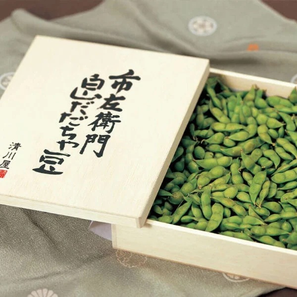 【令和7年産】市左衛門 白山だだちゃ豆（木箱入）1kg 【本豆】  株式会社 清川屋