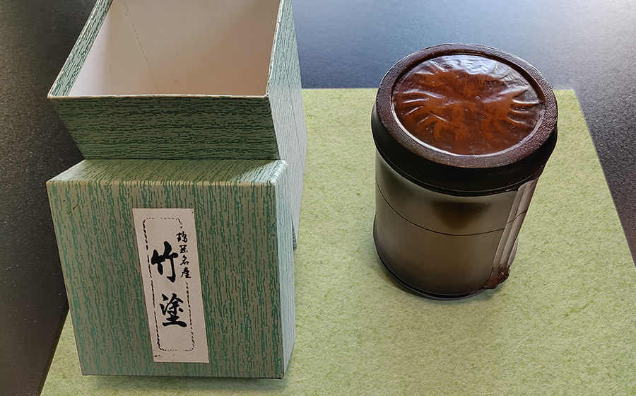 竹塗漆器 茶筒 竹塗工房 鈴木: 鶴岡市ANAのふるさと納税｜ANAのマイル