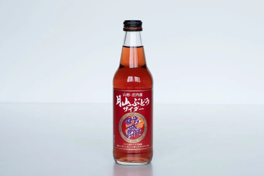 ご当地サイダー　月山ぶどうサイダー＆月山ぶどう果汁セット　K29-732