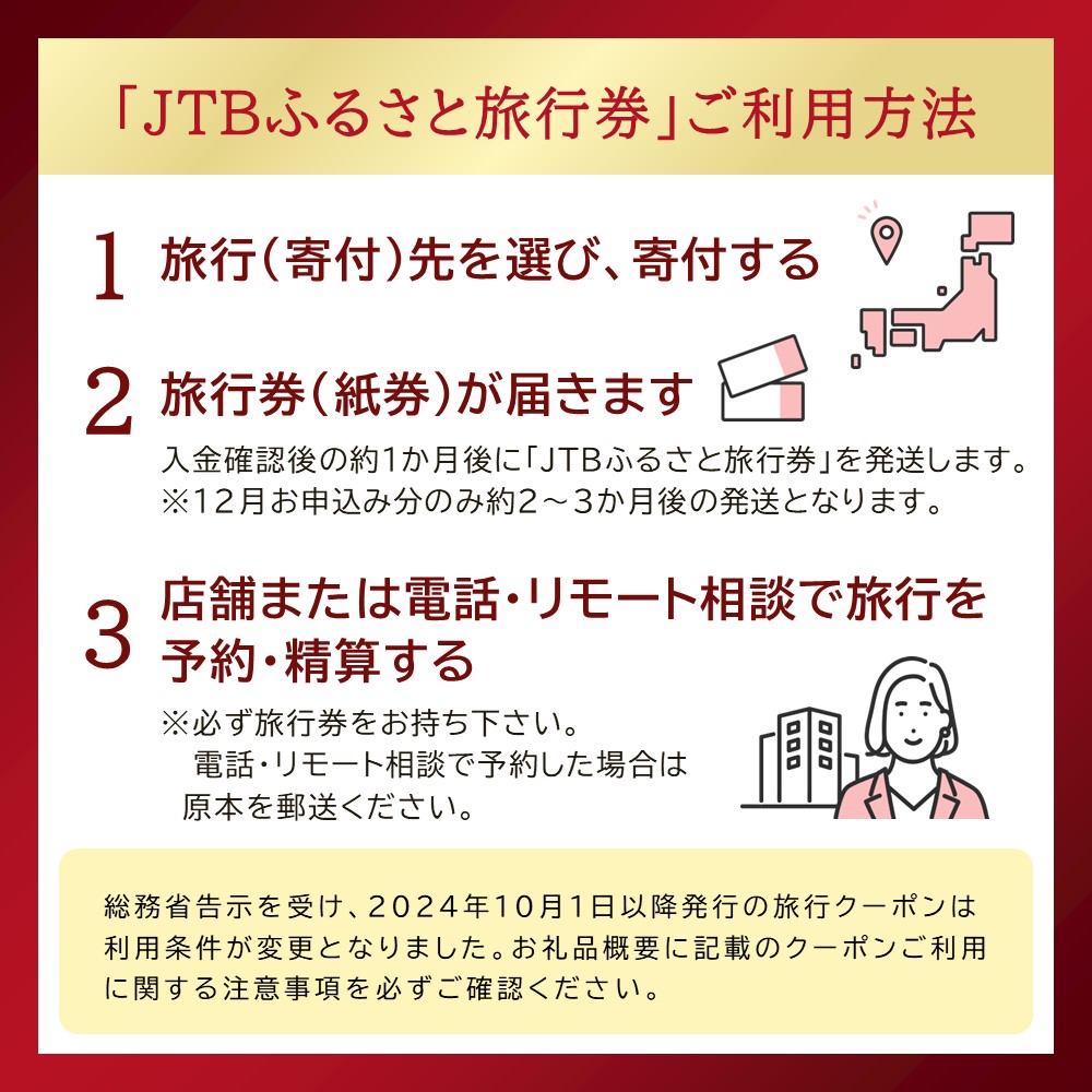 【鶴岡市】JTBふるさと旅行券（紙券）900,000円分