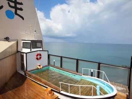 湯野浜温泉　愉海亭みやじま　詣でる つかる 頂きます1泊2食付ペア宿泊券