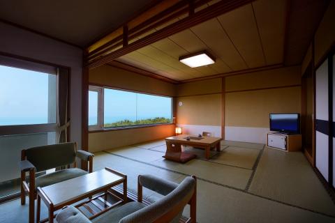 湯野浜温泉　華夕美日本海　詣でる つかる 頂きます1泊2食付ペア宿泊券