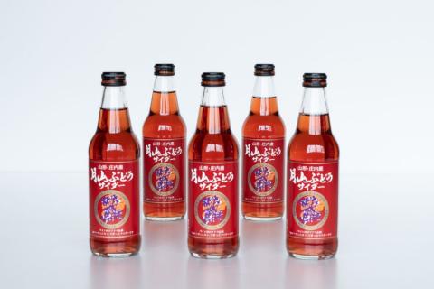 ご当地サイダー　月山ぶどうサイダー＆受賞　赤ワインセット