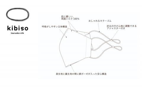 シルクマスク２枚セット kibiso