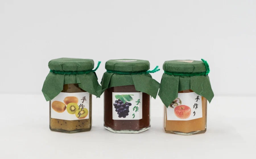 りんごジュース・和梨ジュース・フルーツジャム　(3個)セット　K-736