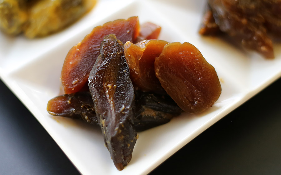 本長詰合せ（漬物セット／粕漬・茄子からし漬・蕪たまり漬・きゅうりみそら漬）　K-631