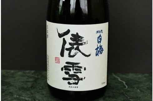 鶴岡味わいBセット　日本酒　720ml×4本　飲み比べ【出羽ノ雪　きもと純米酒 庄内美人】【羽前白梅　純米吟醸 俵雪 火入】【白露垂珠　純米吟醸 美山錦】【大山　特別純米酒】 K13-774