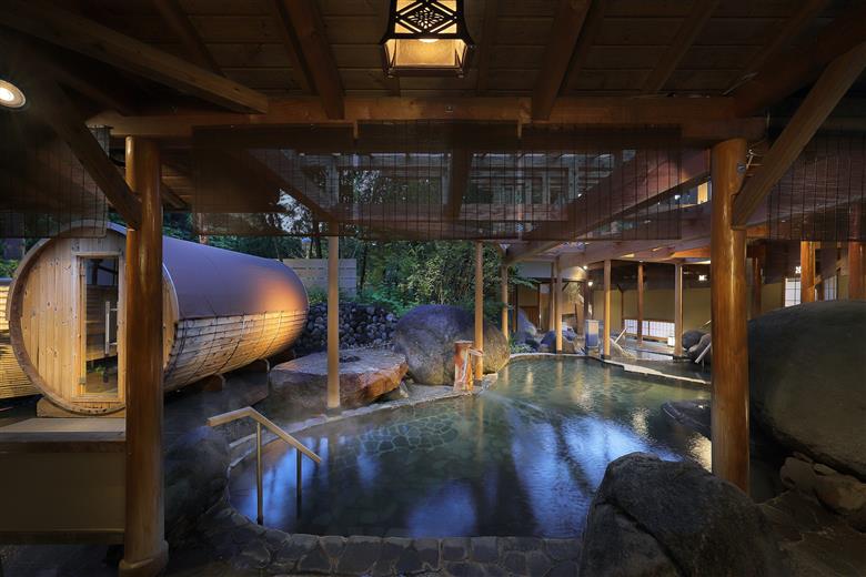 あつみ温泉　萬国屋　詣でる つかる 頂きます1泊2食付ペア宿泊券