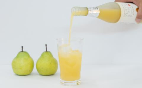 プレミアムジュースセット（ラ・フランス＆もも）