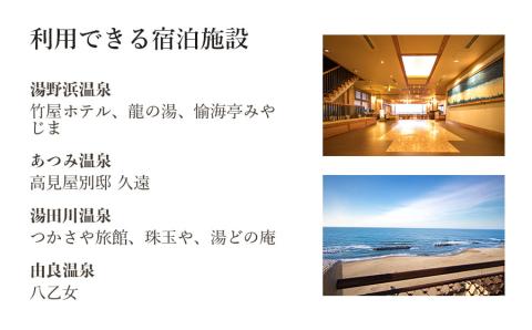 【※事前予約要】山形県鶴岡市　もぎっとくしびき「ぶどう果樹園入場券付宿泊プラン」