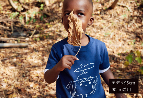 Spiber × 荒井良二　キッズTシャツ　"ゆめのこども"（こん) 110cm