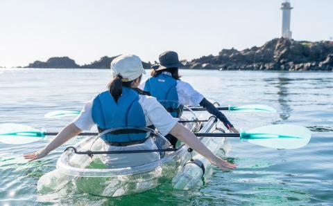 Green Blue あつみ「クリアくらげカヤック＆ウミのネイチャリング」