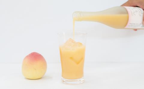 プレミアムジュースセット（ラ・フランス＆もも）