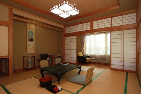 あつみ温泉　温海荘　詣でる つかる 頂きます1泊2食付ペア宿泊券