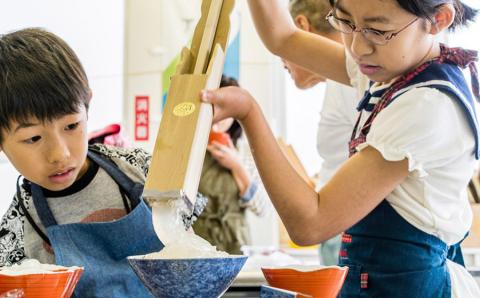 Green Blue あつみ「鼠ヶ関 “てん”から作るところてん作り体験」