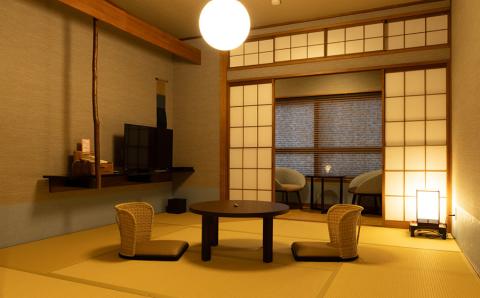 湯田川温泉　ますや旅館　詣でる つかる 頂きます1泊2食付ペア宿泊券 J55-901