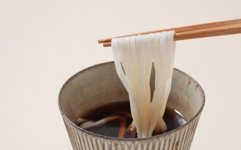 荘内藩麦きり（絹入・半生）×3・めんつゆ・ぜんご漬セット