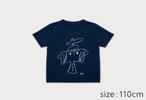 Spiber × 荒井良二　キッズTシャツ　"ゆめのこども"（こん) 110cm