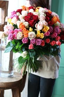 SL0226　憧れの100本のバラのブーケ