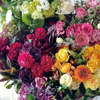 SL0237　【12回定期便】「COLOR'S BOUQUET12」デザイナーズブーケ