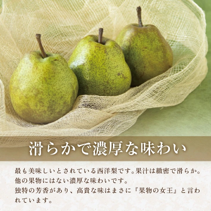 SA2718　六代多右エ門　西洋梨 ラ・フランス 秀品　約3kg(9～10玉) 2L～3Lサイズ 化粧箱入