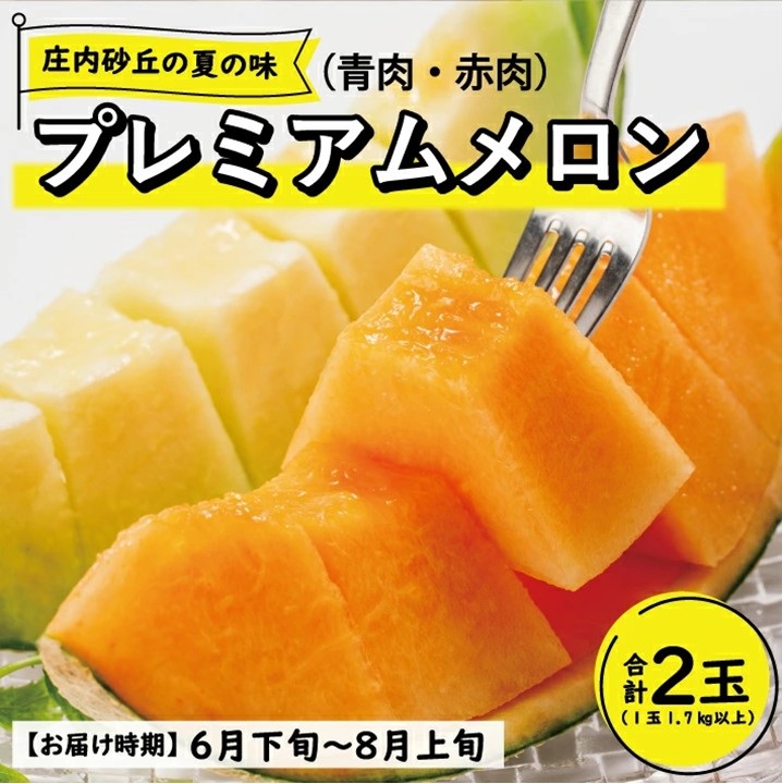 SF0301　【4回定期便】酒田の季節のフルーツ頒布会 Ａコース2026 (プレミアム〔大玉〕メロン、刈屋梨、庄内柿、ラ・フランス)