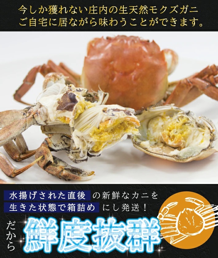 SB0770　春の生・天然モクズガニ　2kg以上（12～20匹入）