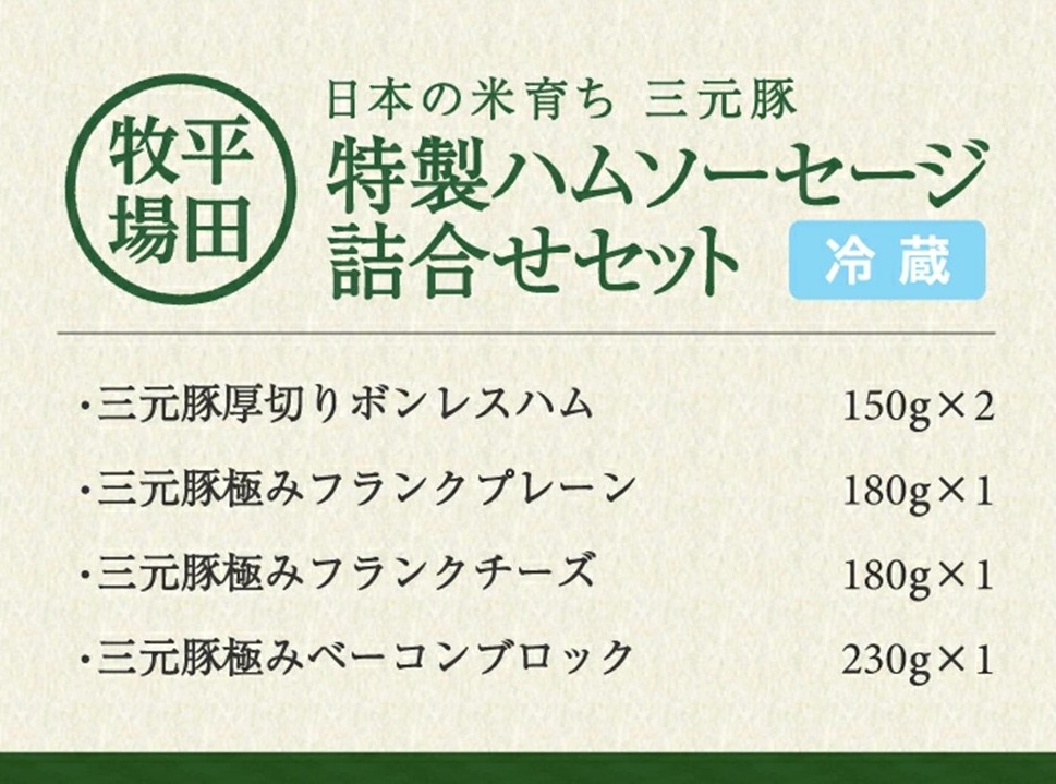 SC0635　【平田牧場】 特製ハムソーセージ 詰合せセット (CHK23-6)